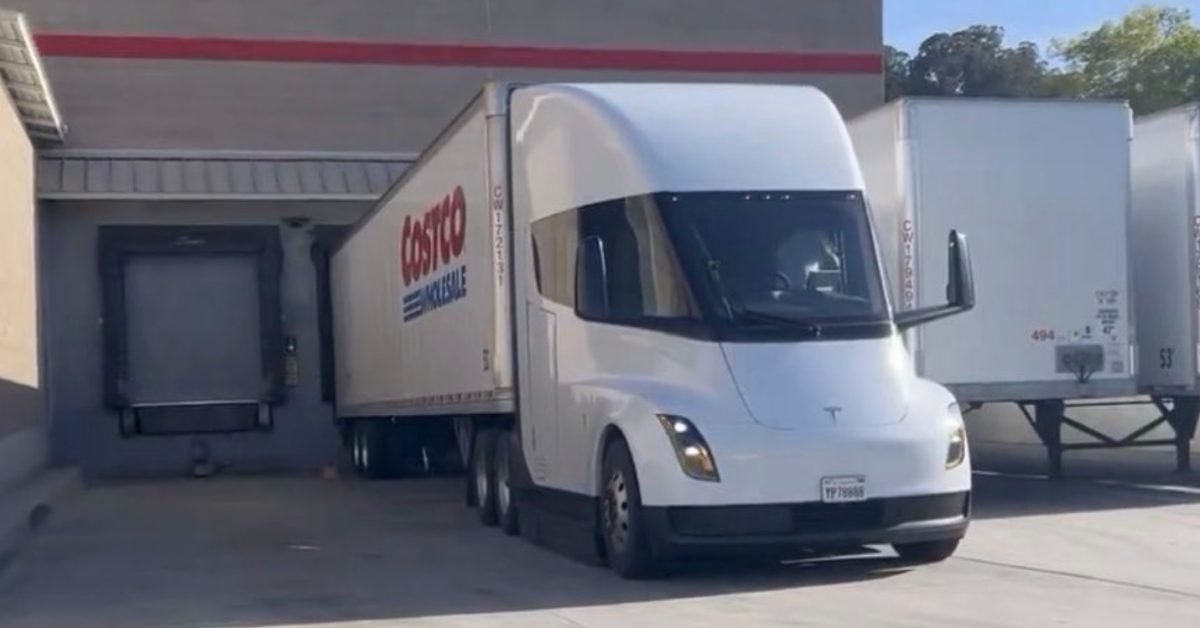 Tesla Semi Efficiency improves in truck test in the real world covering 4,494 miles over 3 weeks